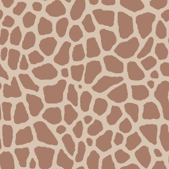 Tissu Impermeable Animal Girafe, coupon 1m x laize (155cm)