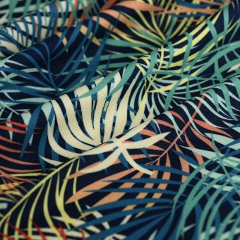 Tissu maillot de bain palme