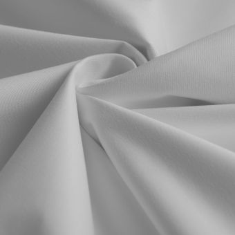Tissu doublure thermique obscurcissante blanc