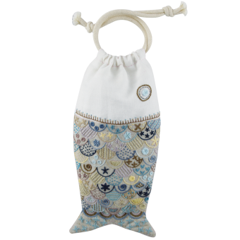 Kit broderie Beach bag - Un chat dans l'aiguille