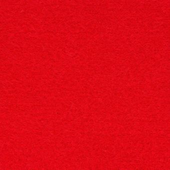 Feuille de feutrine rouge vif