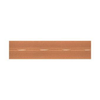 Élastique boutonnière camel 19mm