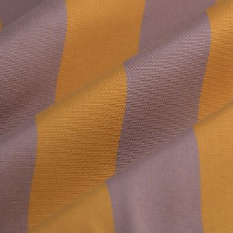 Tissu bâche plein air dralon Baya orange mauve