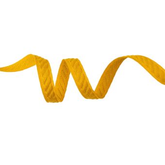 Galon tapissier jaune 14 mm