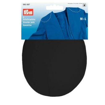 Épaulettes "Raglan" taille M-L noires - Prym
