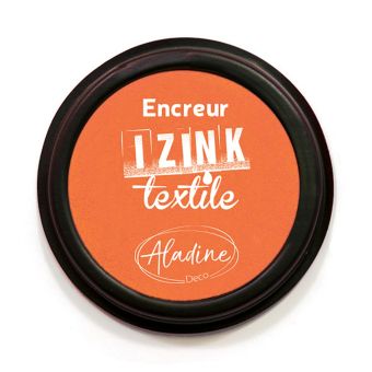 Encreur textile izink orange