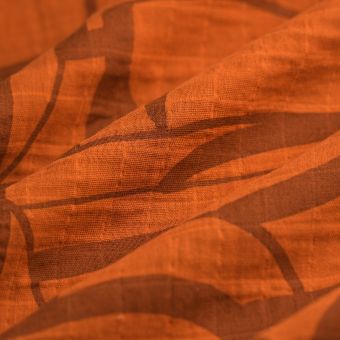 Tissu lange promenade terre brûlée Sophie Ferjani