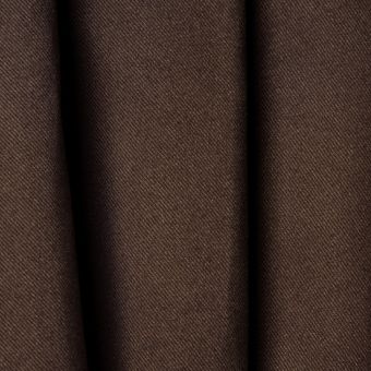 Tissu gabardine coton épais Oat Chocolate - Atelier Brunette
