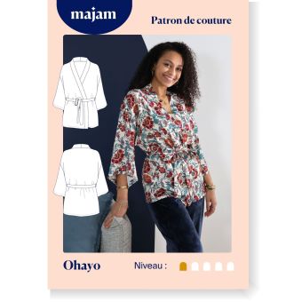 Patron couture Kimono - Ohayo - Taille : 34 à 48