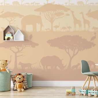 Papier peint panoramique Savane