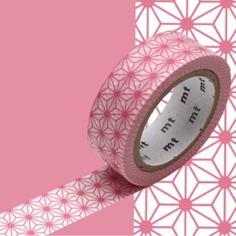 Masking Tape - Masking Tape MT étoile asanoha rose pastel