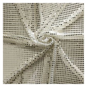 Tissu à sequins brillants