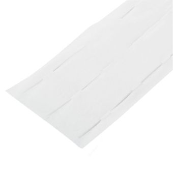 Bande thermocollante perforée blanche au mètre