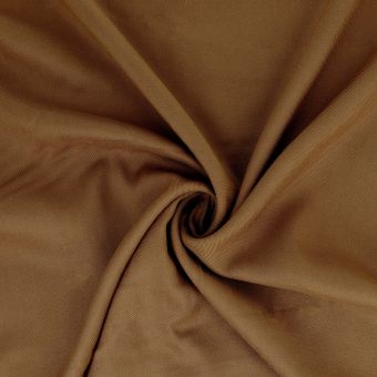 Tissu gabardine viscose légère unie taupe