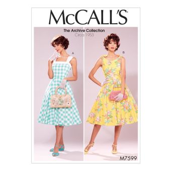 McCall's Patterns Robes Pour Femme, A5 (34 38 38 40 42