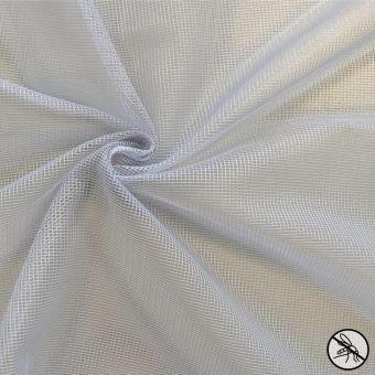 Tissu moustiquaire gris - 300cm