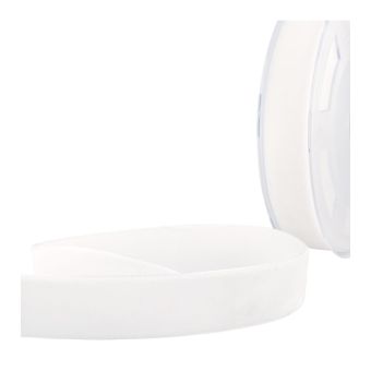 Bobine 10m Velours haute densité blanc