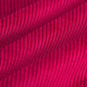 Tissu velours côtes first fuchsia
