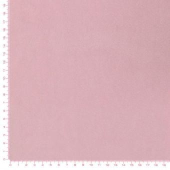 Tissu polaire doux et lourd uni parme