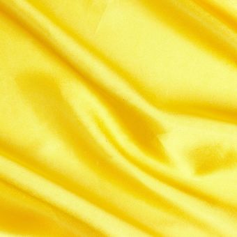 Tissu satin Lala uni jaune