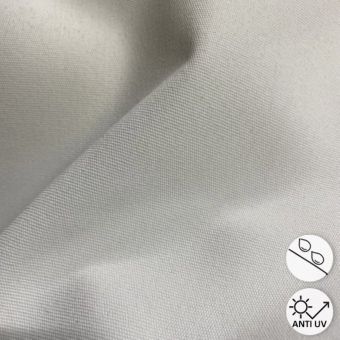 Toile restance étanche blanche anti-uv - no pfas