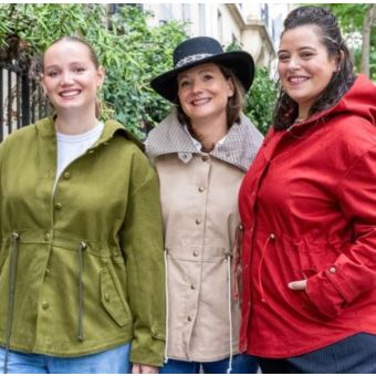 Patron Nils parka femme du 34 au 56 - Coralie Bijasson