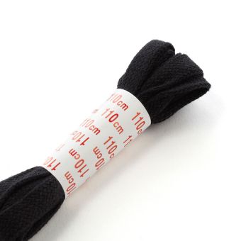Lacets noirs 110 cm