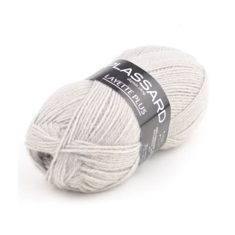 Pelote de fil à tricoter Layette Plus beige - Plassard