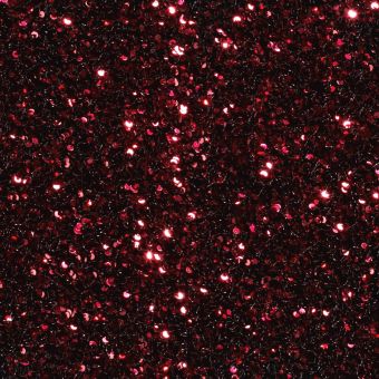 Maille lourde stretch sequin 3D rouge