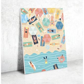Graine Créative - Peinture au Numéro 30x40cm A La Plage
