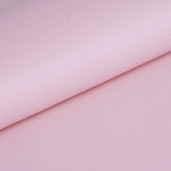 Simili cuir Karia rose clair
