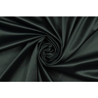 Coupon 300x147cm en satin duchesse mélangé coton noir