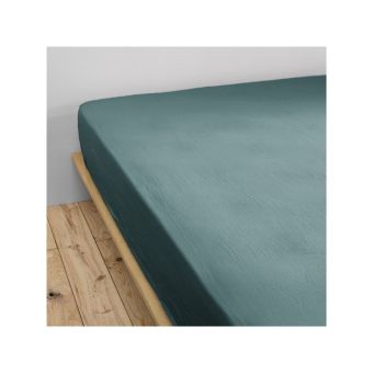 Drap housse "Gaïa" 140 x 190 cm "Gaze de Coton"