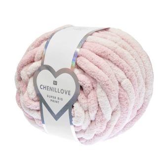 Pelote Chenillove Super Big Print 300g – Douceur XXL pour Créations Cocooning