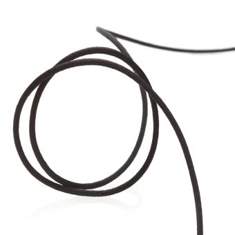 Queue de rat Noir 2 mm