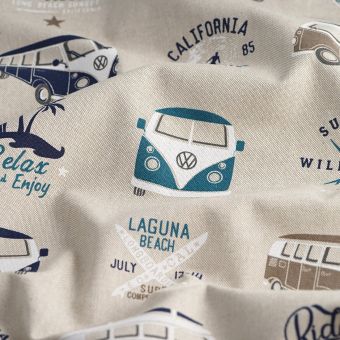 Tissu coton épais van 