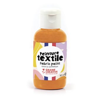PEINTURE TEXTILE ORANGE 50ML