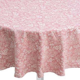 Nappe ronde vichy 180cm