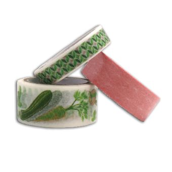Masking tape Légumes - Lot de 3 - Toga