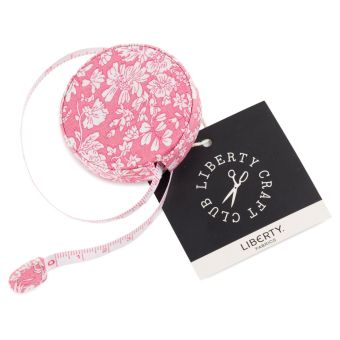 Mètre ruban Liberty floral rose