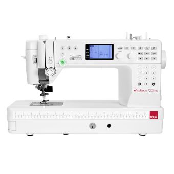 Machine à coudre Elna eXcellence 720 PRO avec Table d'Extension | Garantie 5 ans