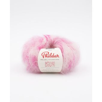 Pelote de fil à tricoter Léo flamant rose - Phildar