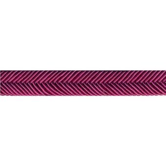 Double cordon chevron fuchsia