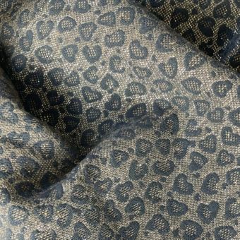 Tissu jacquard léopard - Atelier VingtSept