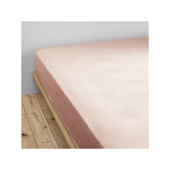 Drap housse "Gaïa" 140 x 190 cm "Gaze de Coton"
