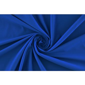 Coupon 300x160cm Tissu déperlant bleu cobalt