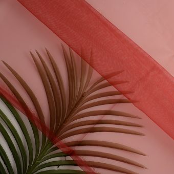 Tissu organza lisse uni