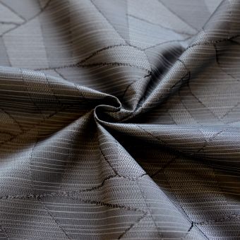 Tissu de nappage damassé à motifs géométriques - Laize : 160 cm