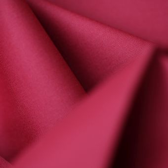 Tissu sergé uni Idéal rose fuchsia