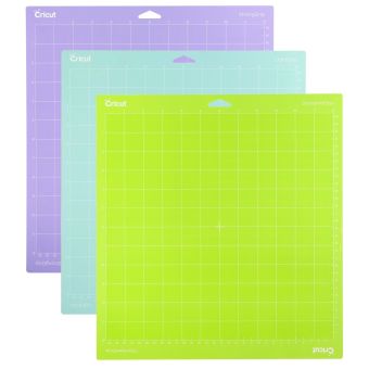 Cricut Explore / Maker assortiment 3 tapis de coupe 30,5 x 30,5 cm